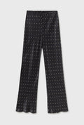 Bias Cut Pants Small Polka Dot
