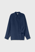 Habotai Crossover Shirt Midnight