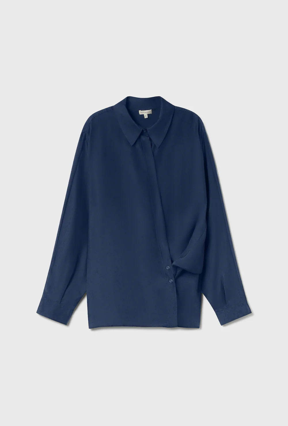 Habotai Crossover Shirt Midnight