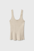 Scoop Neck Tank Hazelnut