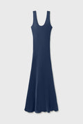 Habotai Scoop Neck Dress Midnight - Not sale - please dont buy